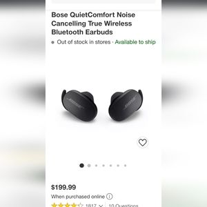 Boose ear Buds brand new!